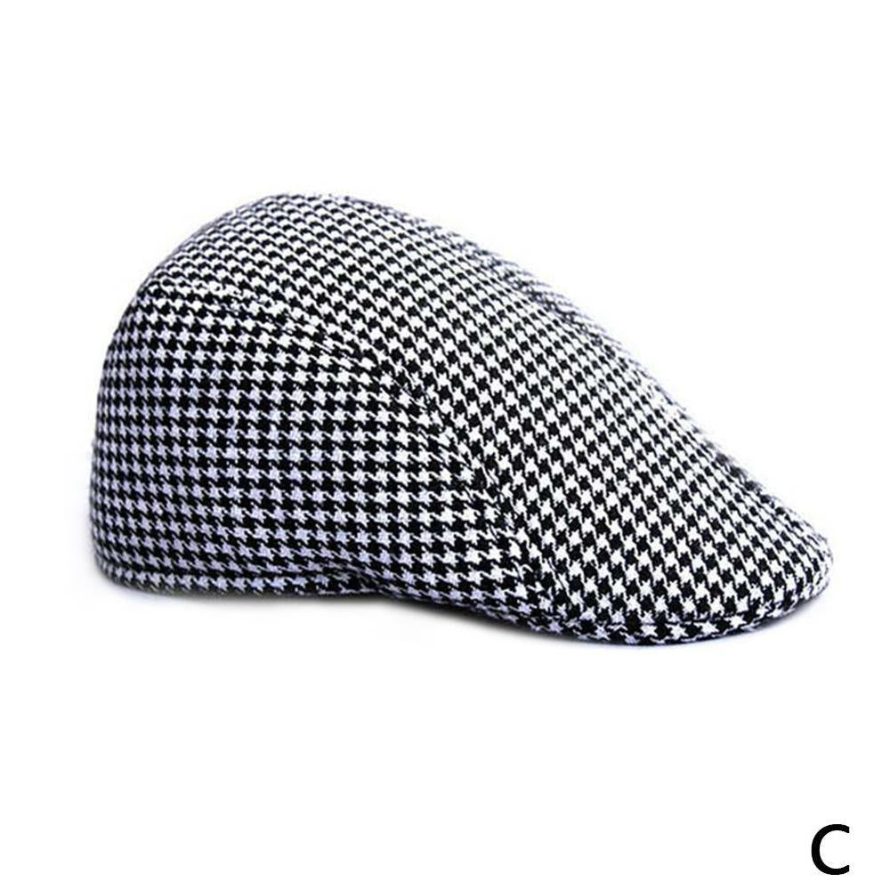 Casual Houndstooth Hat