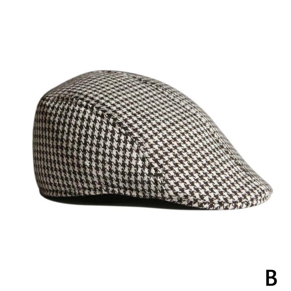 Casual Houndstooth Hat
