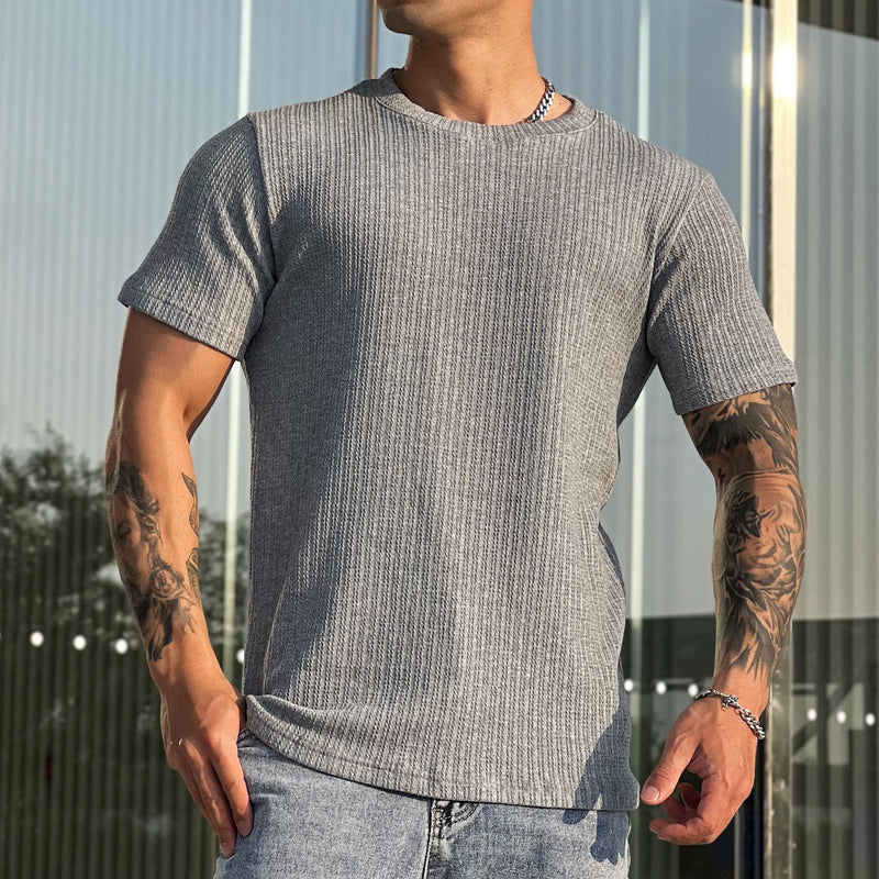 Breathable Fitness Round Neck Short Sleeve