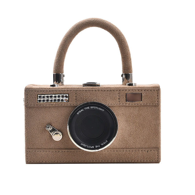 Frosted Camera Shoulder Bag