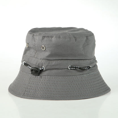 Foldable Outdoor Solid Color Hat