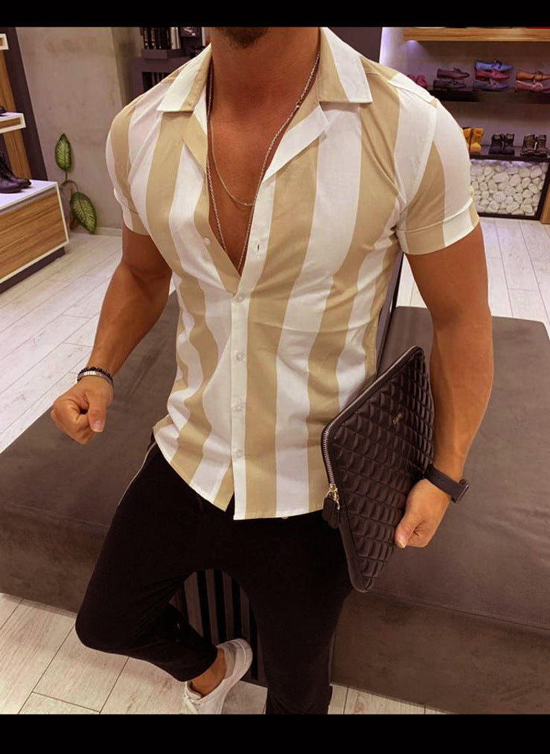 Men's Short-sleeved Shirt