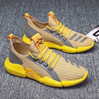 Breathable Low Top Sneakers For Men