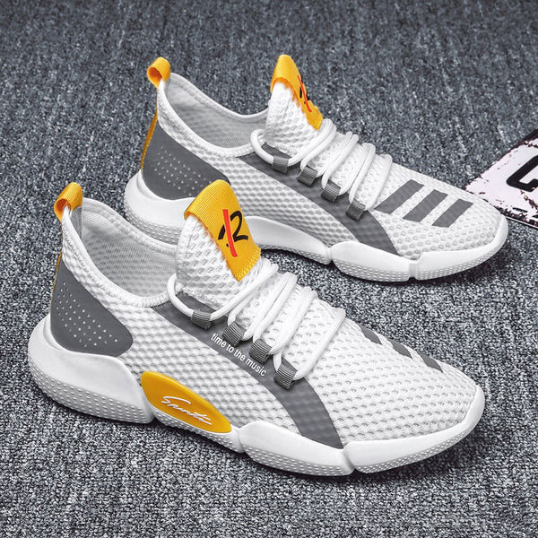Breathable Low Top Sneakers For Men