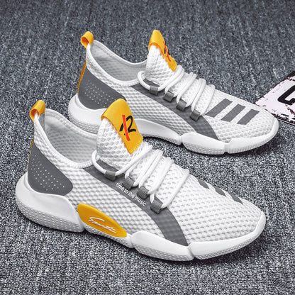 Breathable Low Top Sneakers For Men