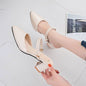 Summer Gentle Thick-heeled Sandal