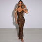 Leopard Sexy Backless