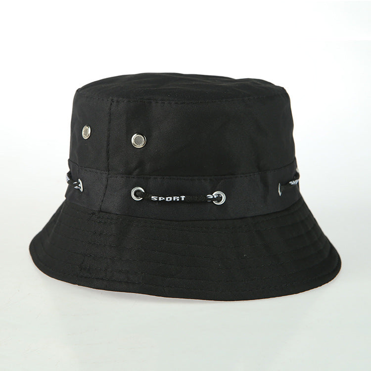 Foldable Outdoor Solid Color Hat