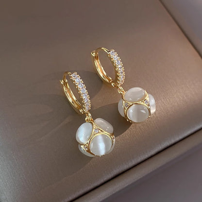 Opal Delicate Earrings