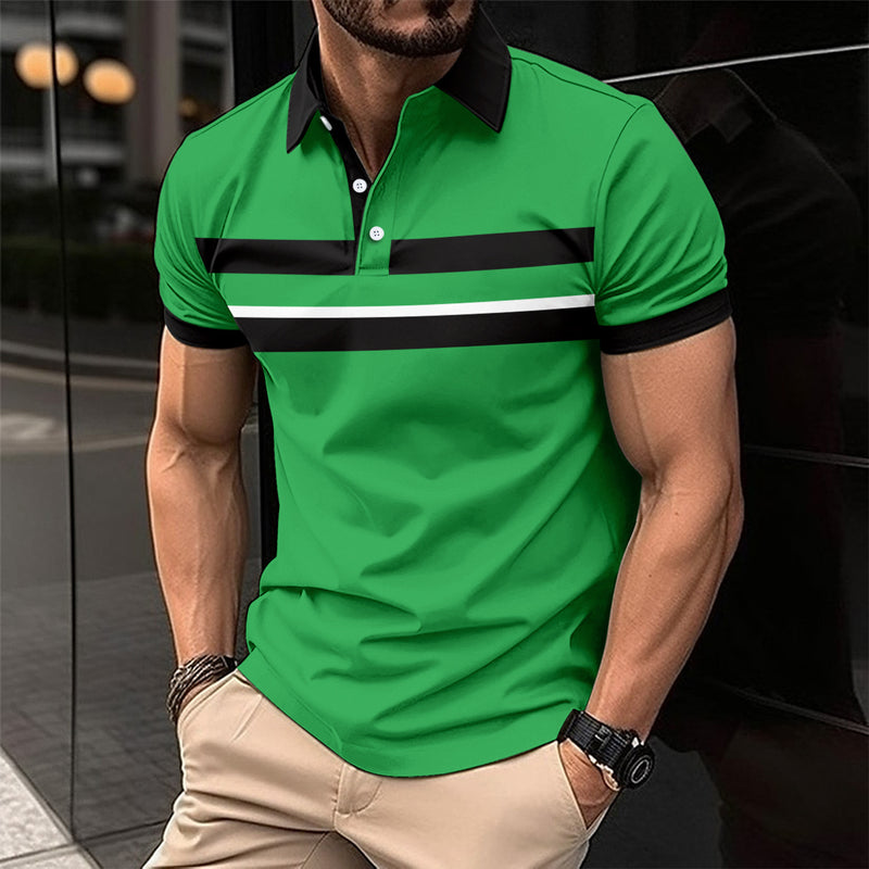 Men's Casual Polo All-matching Top