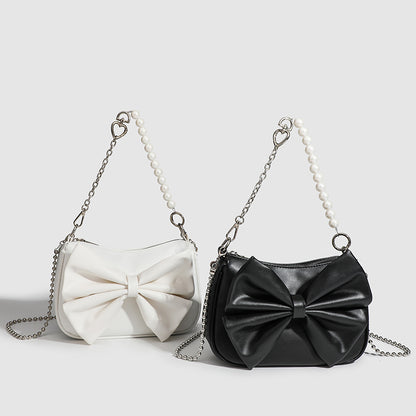 Pearl Chain Shoulder Bag