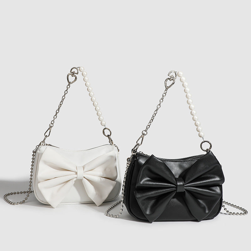 Pearl Chain Shoulder Bag