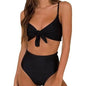 Women's Bow High Waist Bikini Suit