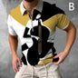 Face Art Print Short Sleeve Tshirts
