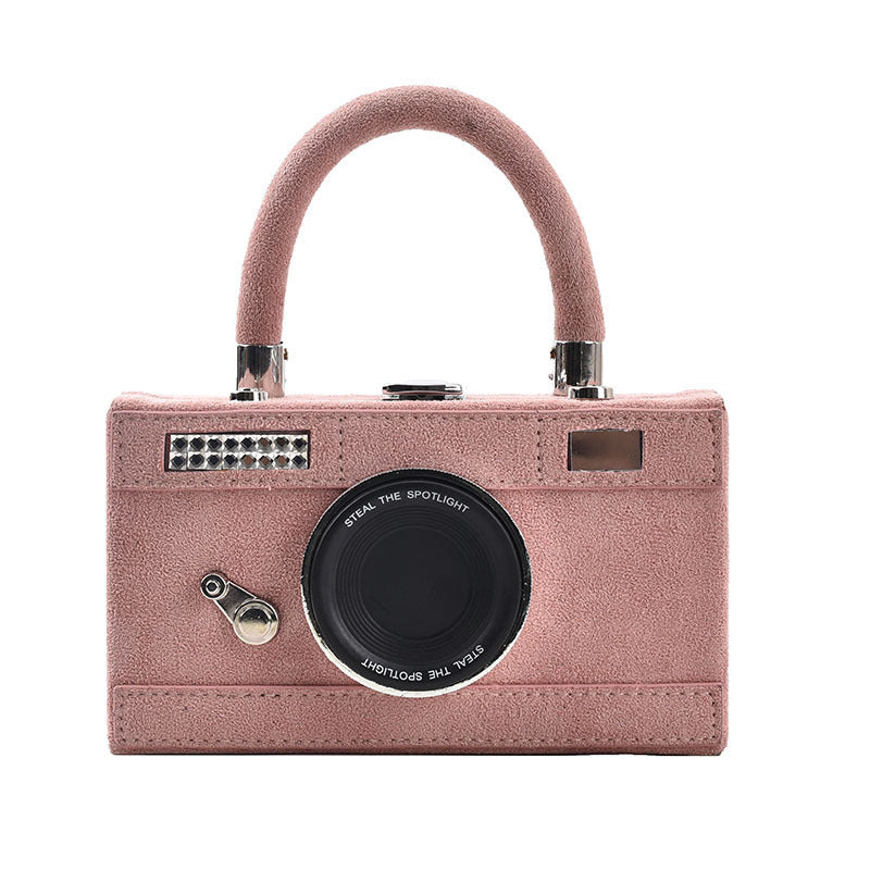Frosted Camera Shoulder Bag