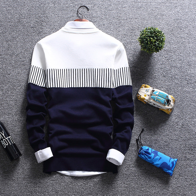 Men's Striped Thin Sweater