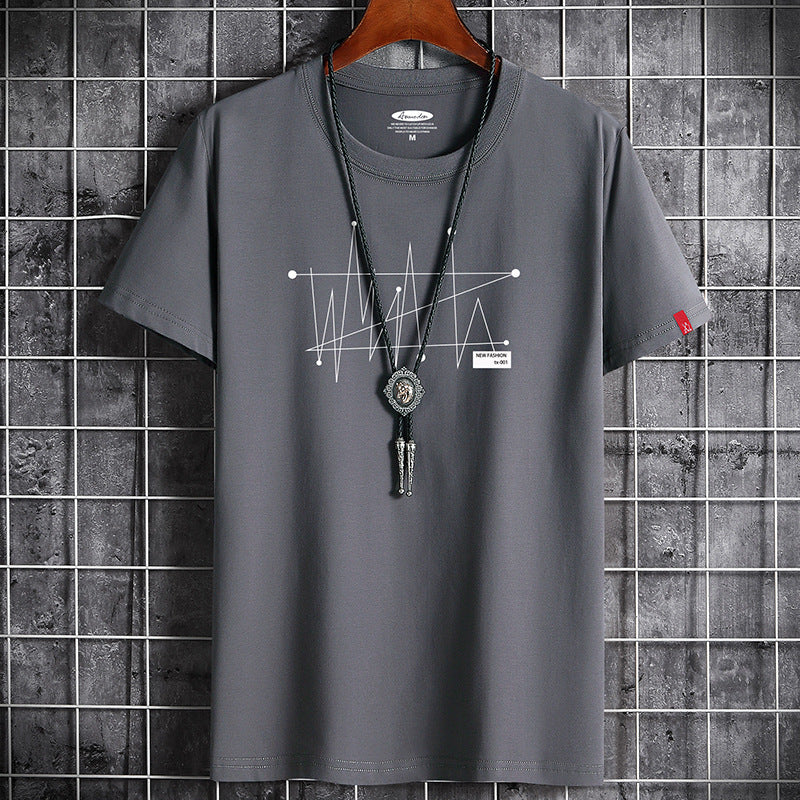 Cotton Loose Plus Size Short Sleeve