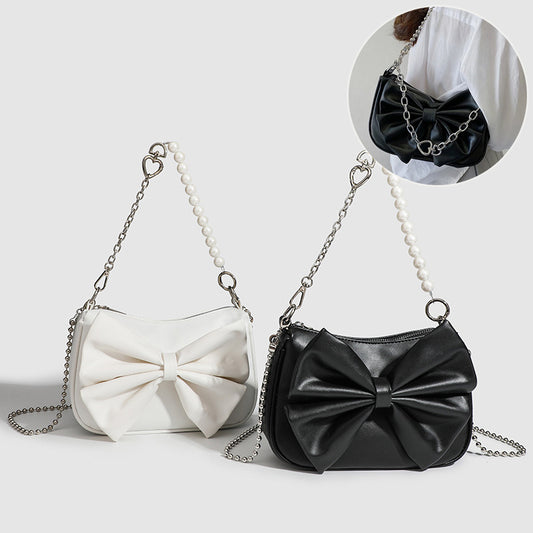 Pearl Chain Shoulder Bag