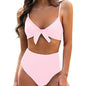 Women's Bow High Waist Bikini Suit