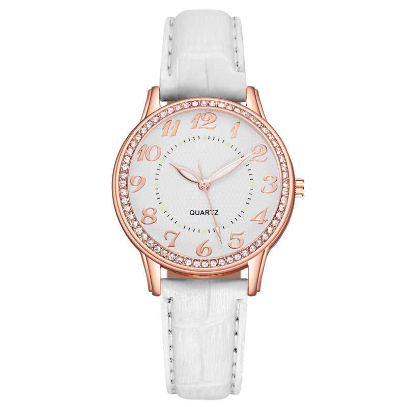 Diamond Luminous Quartz Watch