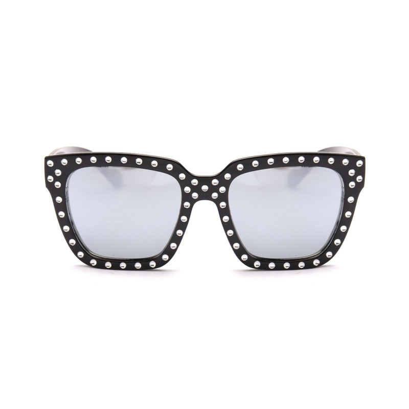 Large Frame Rhinestone Sunglasses