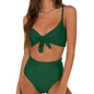Women's Bow High Waist Bikini Suit