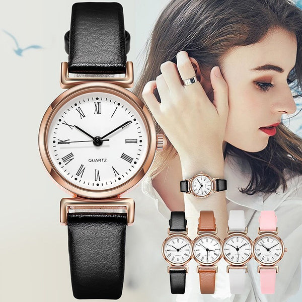 Roman Scale Quartz Watch