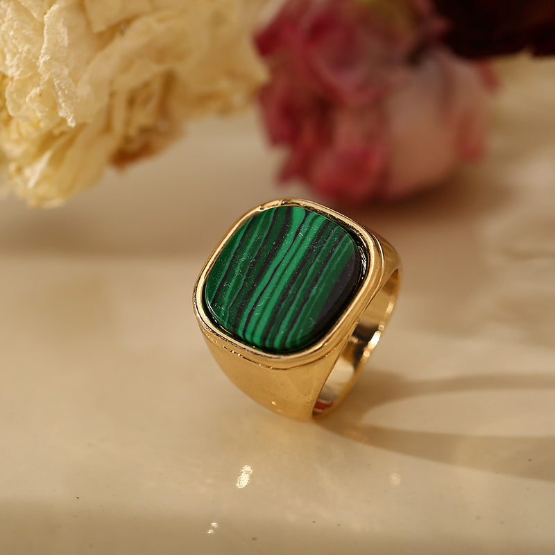 Retro Square Women ring