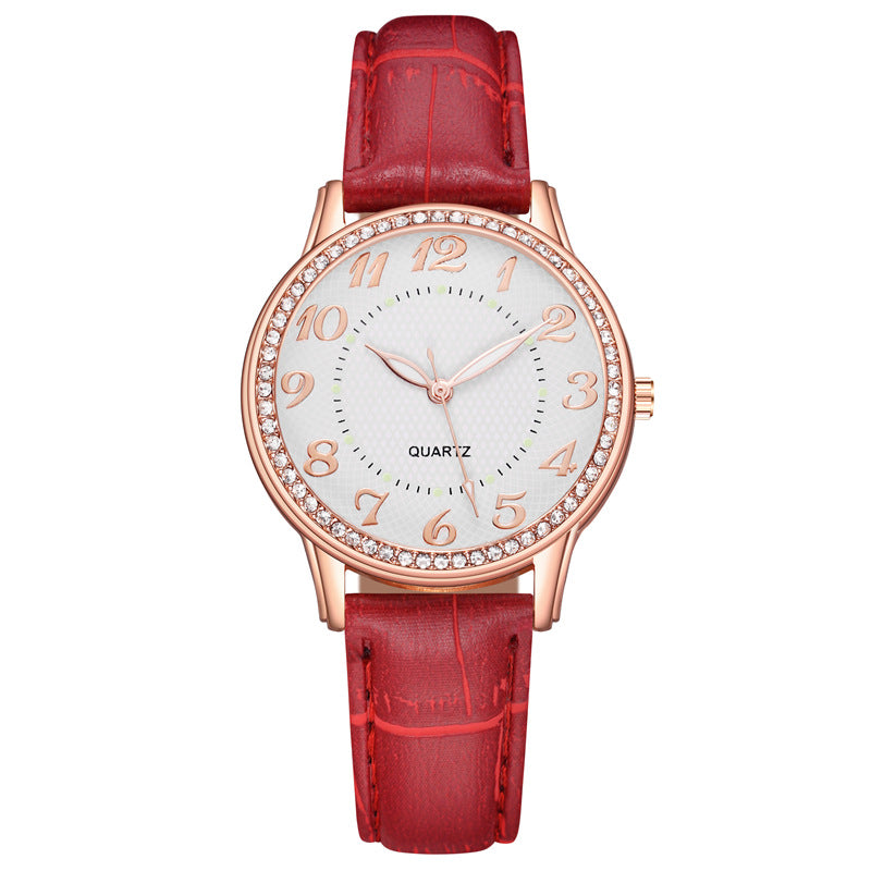 Diamond Luminous Quartz Watch