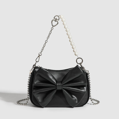 Pearl Chain Shoulder Bag