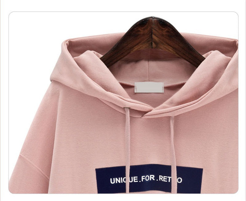 Hooded Plus Fleece Sweater