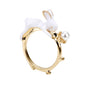 Pearl Painting Oil Rabbit Bracelet