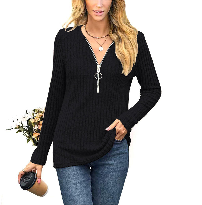 Pleating Casual Long Sleeve