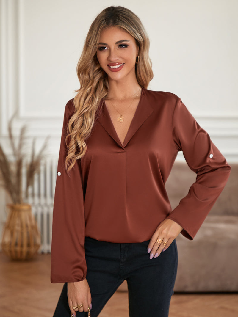 V-neck Sleeve Top