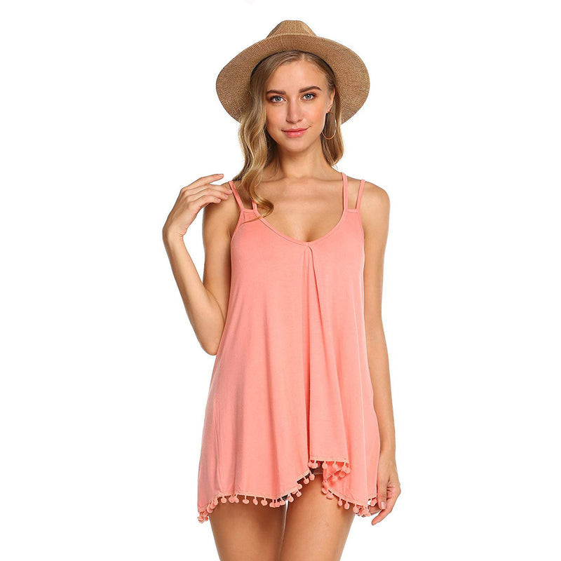 Loose Casual Sleeveless Shirt