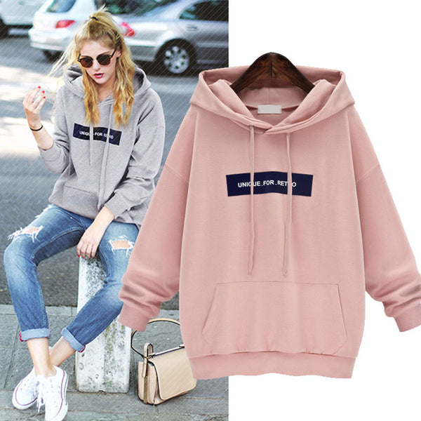 Hooded Plus Fleece Sweater