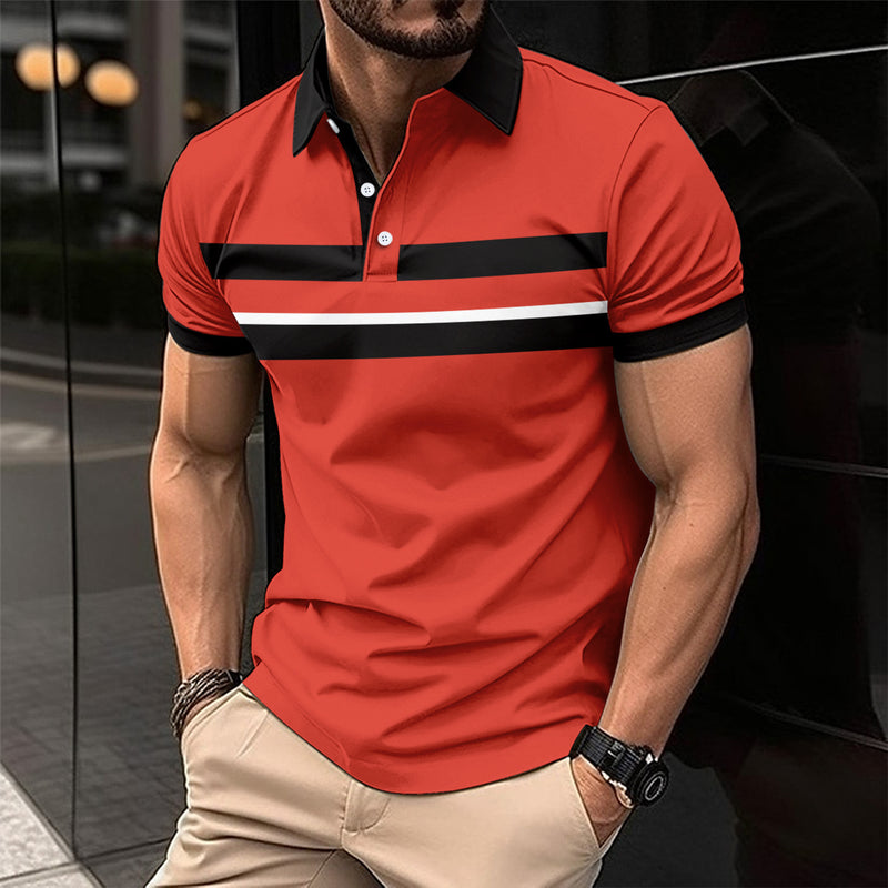 Men's Casual Polo All-matching Top