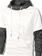 Drawstring Pocket Long Sleeve Sweater