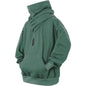 Pile Collar Hooded Sweater