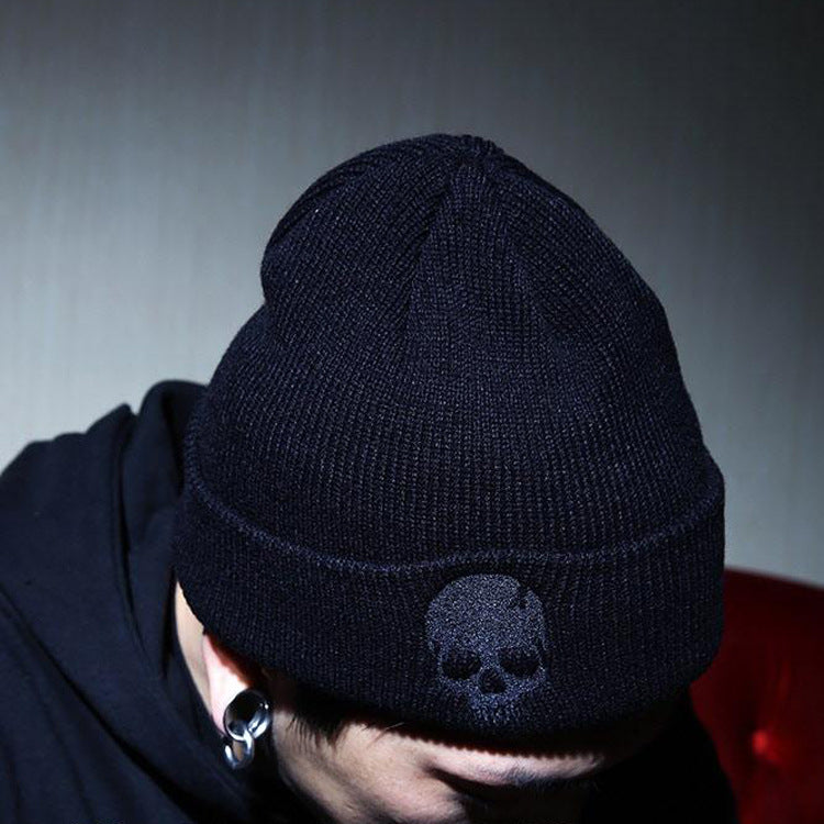 Skull Personality Hip Hop Knitted Hat